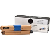 Premium Tone Laser Toner Cartridge - Alternative for Okidata 46508704 - Black - 1 Each - 3500 Pages
