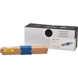 Premium Tone Laser Toner Cartridge - Alternative for Okidata 46508701 - Yellow - 1 Each - 3000 Pages