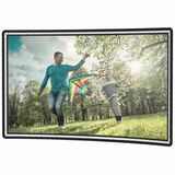 Da-Lite Curved Series 200 Lace and Grommet Frame Series - Lace and Grommet Frame - Velour Masking...