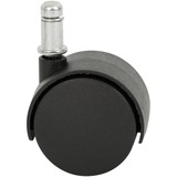 Merangue 2" 50mm Twin Wheel Caster - 2" (50.80 mm) Diameter - 75 lb (34019.43 g) Load Capacity - Black