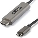 StarTech 6ft (2m) USB C to HDMI Cable 4K 60Hz with HDR10, Ultra HD USB Type-C to HDMI 2.0b Video Adapter Cable, DP 1.4 Alt Mode HBR3