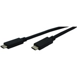 VisionTek USB-C 100W 2 Meter Charging Cable (M/M) - 6.6 ft USB-C Data Transfer Cable for Power Adapter, Smartphone, Tablet, Notebook, Docking Station, Dock - First End: 1 x USB 3.1 (Gen 2) Type C - Male - Second End: 1 x USB 3.1 (Gen 2) Type C - Male - 10 Gbit/s