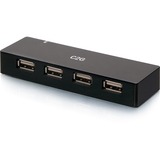 C2G 4-Port USB Hub - USB 2.0 - 5 Volts and 2 Amp Power Supply - USB Type A - 4 USB Port(s)