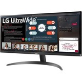 LG Ultrawide 29WP500-B 29" UW-UXGA Gaming LCD Monitor - 21:9 - 29.00" (736.60 mm) Class - In-plane Switching (IPS) Technology - Edge LED Backlight - 2560 x 1080 - 16.7 Million Colors - FreeSync - 350 cd/m Typical, Minimum, Peak - 5 ms - HDMI