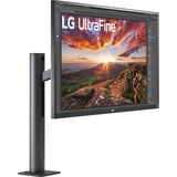 LG UltraFine 27UN880-B 27" 4K UHD LCD Monitor - 21:9 - Black - 27" (685.80 mm) Class - In-plane Switching (IPS) Technology - Edge LED Backlight - 3840 x 2160 - 1.07 Billion Colors - FreeSync - 400 cd/m Typical, Minimum, Peak - 5 ms - HDMI - DisplayPort - USB Hub