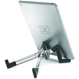 KEKO Elec.Tablet Stand - 8" (203.20 mm) Width x 1" (25.40 mm) Depth - Polycarbonate, Rubber - Clear