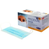 Continental Level 2 Masks - Recommended for: Face - Bacteria, Particulate Protection - Non-woven Fabric, Synthetic - Blue - Nose Fitter, 3-layered, Breathable, Earloop Style Mask, Elastic Loop, Latex-free, Disposable - 50 / Box