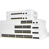 Cisco Business CBS220-24T-4X Ethernet Switch - 24 Ports - Manageable - 2 Layer Supported - Modular - 23.60 W Power Consumption - Optical Fiber, Twisted Pair - Rack-mountable - 3 Year Limited Warranty