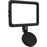 Image of CTA Digital Magnetic LED Light Panel for Enhanced Virtual Communication (Black)