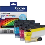 Brother INKvestment LC4063PK Original Standard Yield Inkjet Ink Cartridge - Cyan, Magenta, Yellow - 3 Pack - 1500 Pages (Per Cartridge)