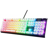 SteelSeries PrismCaps Universal Double Shot PBT Keycaps - Keyboard - White