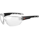 Skullerz VALI Anti-Fog Clear Lens Matte Frameless Safety Glasses / Sunglasses