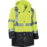 Ergodyne+8365BK+Type+R+Class+3+Front+Rain+Jacket