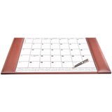 Dacasso+Rustic+Leather+Calendar+Desk+Pad