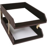 Dacasso+Leather+Double+Legal-Size+Trays