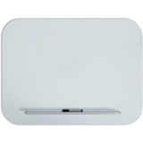 U Brands Magnetic White Glass Dry-Erase Board, 47