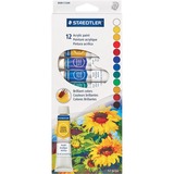 Staedtler Acrylic Paint - 12 mL - 12 / Pack - Assorted