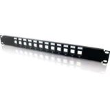 C2G 12 port Blank Keystone/Multimedia Patch Panel