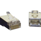 C2G Cat. 5 RJ-45 Modular Plug - 10 Pack - RJ-45 Network Male - Clear (CG27576)