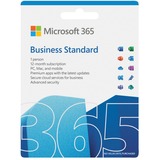 Microsoft 365 Business Standard FPP - Complete Product - 1 User, 5 Device - 1 Year - Medialess - English - Handheld, Intel-based Mac, PC