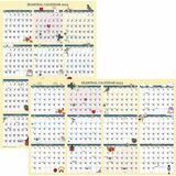 House of Doolittle Seasonal Laminated Reversible Calendar