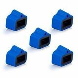 OWC USB Type-C Connector Securing Device (5-Pack) - Connector Guard - Cornflower Blue - 0.75