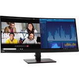 Lenovo ThinkVision P34W-20 34" UW-QHD Curved Screen LCD Monitor - 21:9 - Raven Black - 34" (863.60 mm) Class - In-plane Switching (IPS) Technology - WLED Backlight - 3440 x 1440 - 1.07 Billion Colors - 300 cd/m - 4 ms - 60 Hz Refresh Rate - HDMI - DisplayPort - USB Hub