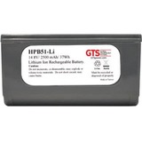 Global Technology Systems HPB51-LI-10 Batteries Gts Battery For Intermec Pb51 Printers - For Portable Printer - Battery Rechargeable - 2500 Mah - 37 Hpb51li10 