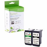 fuzion - Cartouche jet d'encre Remanufactur&eacute; Jet d'encre - '-Alternative pourCanon (8278B001AA, 8280B001AA, CL246XL, CL-246XL, PG245XL, PG-245XL) - Noir, Cyan, Magenta, Jaune - 1 chaque