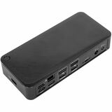 Targus USB-C Universal DV4K Docking Station with 100W Power Delivery - for Notebook - 100 W - USB 3.2 (Gen 1) Type C - 2 Displays Supported - 4K - 3840 x 2160 - 4 x USB Type-A Ports - USB Type-A - USB Type-C - 2 x HDMI Ports - HDMI - 2 x DisplayPorts - Di