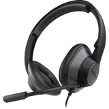 Creative HS-720 V2 Headset - Stereo - USB Type A - Wired - 20 Hz - 20 kHz - On-ear - Binaural - Ear-cup - 6.6 ft Cable - Noise Cancelling, Condenser Microphone - Black