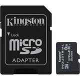 Kingston Industrial SDCIT2 8 GB Class 10/UHS-I (U3) V30 microSDHC - 5 Year Warranty