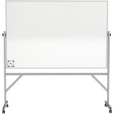 Ghent+Hygienic+Porcelain+Mobile+Whiteboard+with+Aluminum+Frame