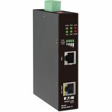 Tripp Lite by Eaton Industrial Gigabit Ethernet PoE injector 90W PoE++ 802.3bt Midspan -40&acirc;"? to +75&acirc;"? IP30 housing Dual 24-57VDC DIN rail 1 Port