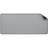 Logitech Desk Mat Studio Series (Mid Grey) - Desktop - 27.56" (700 mm) Length x 11.81" (300 mm) Width - Mid Gray
