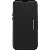 OtterBox Strada Carrying Case (Wallet) Apple iPhone 13 Pro Max, iPhone 12 Pro Max Smartphone - Shadow Black - Drop Resistant - Leather Body