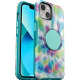 OtterBox iPhone 13 Case Otter + Pop Symmetry Series - For Apple iPhone 13 Smartphone - Day Trip Graphic (Green/Blue/Purple) - Drop Resistant, Bump Resistant - Polycarbonate, Synthetic Rubber