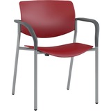 9 to 5 Seating Shuttle Armless Stack Chair w/ Glides