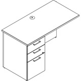 Groupe Lacasse Concept 300 Totem Desk Component