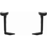 Basyx by HON ValuTask Chair Arm - Black - 2 / Pack