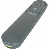 Targus Control Plus Dual Mode Antimicrobial Presenter with Laser - Laser - Wireless - Bluetooth - 2.40 GHz - Gray - USB