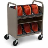 Bretford Manufacturing TVCT30CAD-CH Carts & Dollies Cube Transport Cart With Caddies - Tvct30cad Tvct30cadch 096633406524