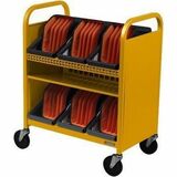 Bretford Manufacturing TVCT30CAD-90DMUS Carts & Dollies Cube Transport Cart With Caddies - Tvct30cad Tvct30cad90dmus 096633407156