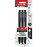 uniball&trade; Spectrum Rollerball Pen - 0.7 mm Pen Point Size - Black Gel-based Ink - 3 / Pack