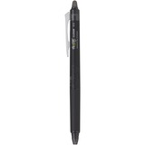 FriXion Clicker Gel Pen - 0.5 mm Pen Point Size - Refillable - Retractable - Black Gel-based Ink - 1 Each