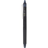 FriXion Clicker Gel Pen - 0.5 mm Pen Point Size - Refillable - Retractable - Blue, Black Gel-based Ink - 1 Each