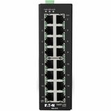 Tripp Lite by Eaton 16-Port Lite Managed Industrial Gigabit Ethernet Switch - 10/100/1000 Mbps, -10Â&deg; to 60Â&deg;C, DIN Mount