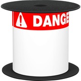 Brother 4in x 6in Red Danger 1.125in Header Die-Cut ANSI / OSHA Label
