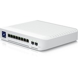 Ubiquiti UniFi Switch Enterprise 8 PoE - 8 Ports - Manageable - 10 Gigabit Ethernet, 2.5 Gigabit Ethernet - 2.5GBase-T, 10GBase-X - 3 Layer Supported - Modular - 150 W Power Consumption - 120 W PoE Budget - Twisted Pair, Optical Fiber - PoE Ports - Desktop - 1 Year Limited Warranty