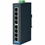 Advantech BB-ESW108-A Ethernet Switch - 8 Ports - Fast Ethernet - 10/100Base-TX - 2 Layer Supported...
